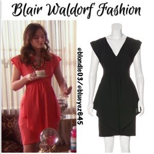 Fendi black peplum dress IT 40/US 4